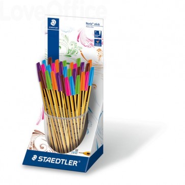 Penne a sfera Noris® Stick Staedtler - assortito - 1 mm (conf.30)