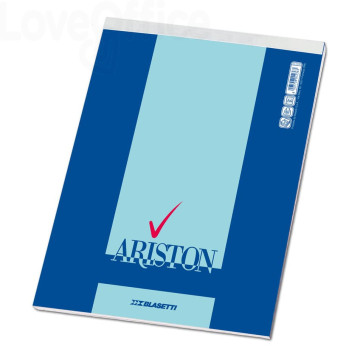 Blocchi punto metallico ARISTON Blasetti - A4 - 1R - 70 fogli (conf.10)