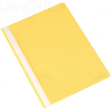 Cartelline ad aghi Q-Connect ppl ecologico A4 Giallo KF01655 (conf.5)