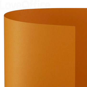 Cartoncini Bristol Arancioni Favini - Lisci - 200 g/m² - 70x100 cm (Conf.10)