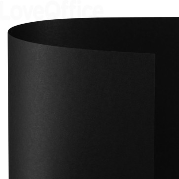 Cartoncini Bristol Neri Favini - Lisci - 200 g/m² - 70x100 cm (Conf.10)