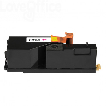 Toner Compatibile C13S050612 per Epson AcuLaser C1700/C1750/CX17 Magenta series - 1400 Pagine