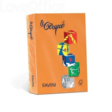 371 Risma carta colorata Le Cirque Favini - A4 - 80 g/m² - Giallo solare ( risma da 500 fogli) 12.70 - Carta - LoveOffice®