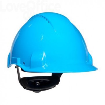 437 Casco antinfortunistico G3000 3M - azzurro - 21750 36.28 -  Antinfortunistica e Ferramenta - LoveOffice®