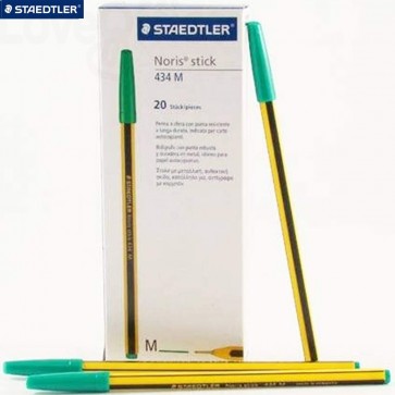 470 Penne a sfera Noris® Stick Staedtler - Verde - 1 mm (conf.20) 13.04 -  Cancelleria e Penne - LoveOffice®