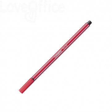 Stabilo pennarelli Rosso scuro Pen 68 in scatoletta di cartone 1 mm - da 7 anni (conf.10)