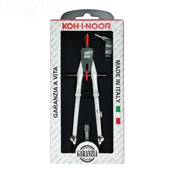 Balaustrone A Aste Snodate Koh-I-Noor - 3 Pezzi Per Disegno Tecnico - Fabbricato In Italia - Foto 3