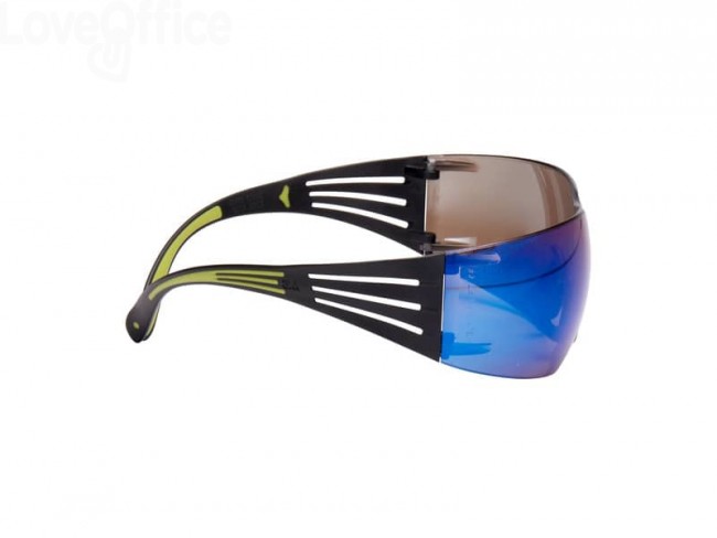 437 Occhiali di protezione 3M blu specchiato SF408AS 12.43 -  Antinfortunistica - LoveOffice®