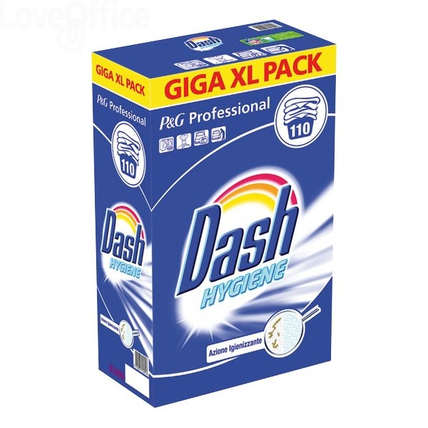 598 Polvere DASH Igiene - 8,2 Kg - 100 misurini - 100 lavaggi