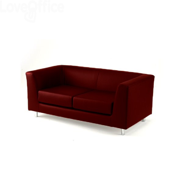 1350 Divano 2 Posti Divano Sala Attesa Quad Unisit Ignifugo Bordeaux Qd2 Id 654 48 Arredi E Lavagne Loveoffice