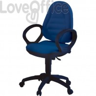 Sedia operativa METIS UNISIT - polipropilene - BLU - MTAS/EB