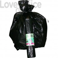 Sacchi per immondizia Cagliplast - 70x110 cm - 110 l - 35 µm - nero scatola - 20320 (conf.300)