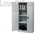 Armadio multiuso KUBO 2 ante 90x41x181,5 cm grigio PT /90