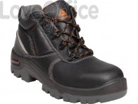 Scarpe lavoro Delta Plus basse Phoenix S3 -pelle croste pigmentata- trattamento impermeabilizzante nero -41- PHOENS3NO41