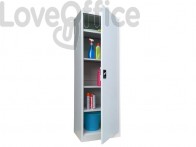 Armadio multiuso KUBO 1 anta 60x41x181,5 cm grigio PT /60