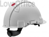 Elmetto di protezione 3M bianco  G3000NUV-VI