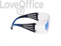 Occhiali di protezione 3M blu/grigio  SF401SGAF-BLU