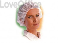 Cuffia monouso Icoguanti con bordo elastico taglia unica conf. da 100 - CUF