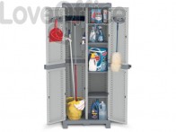 Armadietto a due ante TERRY Wave Base 3700 grigio chiaro grigio scuro 1002565