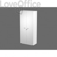 Armadio da ufficio Bianco con ante alte Artexport 2898 in melaminico