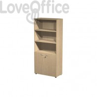 Armadio da ufficio color Rovere con basse Artexport 2898 in melaminico