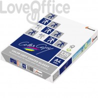Cartoncini bianchi Color Copy coated glossy - Risma carta A4 - 200 g/mq (250 fogli)