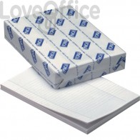Risma carta uso bollo con righe A4