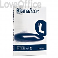 Cartioncini bianchi Rismaluce Favini - Risma carta A3 - 200 gr/mq (125 fogli)