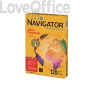 Carta per fotocopie Colour Documents Navigator - Risme Carta A4 - 120 g/mq (conf.8)