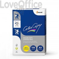 Risma carta A3 per fotocopiatrici Color copy silk 135 g