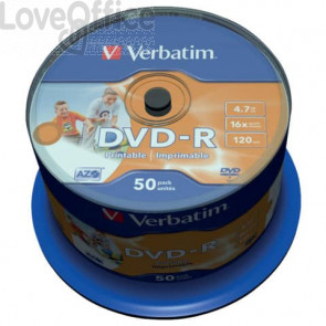DVD-R Verbatim 4.7 GB - 43533 (conf.50)