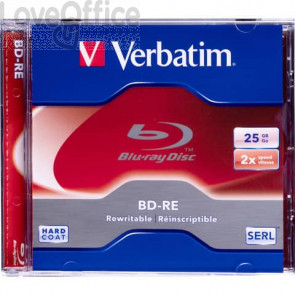 Blu-Ray Verbatim - Blue Ray BD-RE - 2x - 43615 (conf.5)