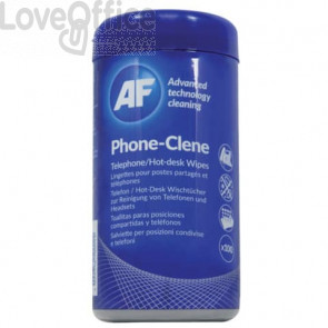 Salviette detergenti AF International Phone-Clene Barattolo - APHC100T (conf.100 salviette)