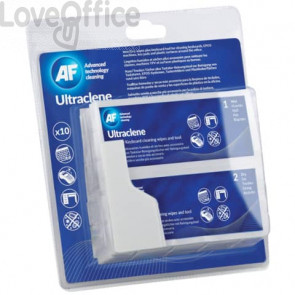 Salviette umide/asciutte AF International Ultraclene - AULT010 (Conf. 10 salviette doppie)