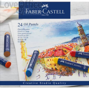 Oil Pastel Creative Studio Faber Castell - Assortito - 127024 (conf.24)