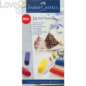 Creta Soft Pastel Creative Studio Faber Castell - Assortito - 128224 (conf.24)