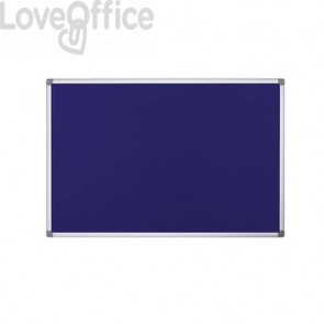Pannello in feltro Maya Bi-Office - 90x60 cm - Blu