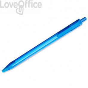 Penne a sfera Blu a scatto Paper Mate Inkjoy 100 - 1 mm (conf.20)