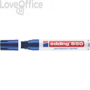 Pennarello indelebile Blu Edding 850 - scalpello - 5-16 mm