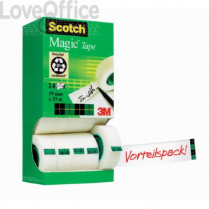 Nastri adesivi Scotch® Magic™ 810 Value Pack - 19 mm x 33 m (conf.14)