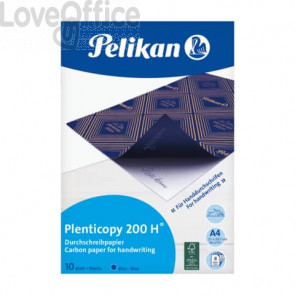Carta da ricalco Plenticopy 200 Pelikan - Blu - 0C31GA (conf.10)