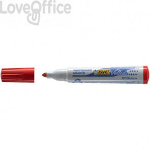 Pennarelli per lavagne bianche VELLEDA® 1701 Bic - Rosso - 1,5 mm (conf.12)