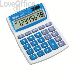 Calcolatrice da tavolo 208X Ibico - IB410062