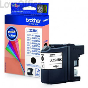 Cartuccia Ink-jet LC-223 Brother Nero LC-223BK
