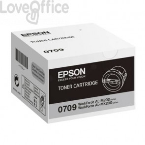 Originale Epson C13S050709 Toner Nero