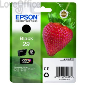 Originale Epson C13T29814010 Cartuccia ink pigmentato blister RS Claria Home T29/FRAGOLA - 5.3 ml