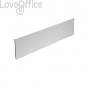 Pannello divisorio per bench Artexport Presto Venere Plus grigio alluminio sp. 1,8 cm 128x52 cm PAR / 140/5