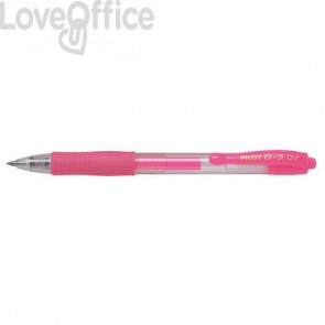 Penna gel a scatto Pilot G-2 - Rosa neon - 0,7 mm1379