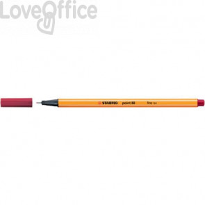 Fineliner Stabilo Point 88® 0,4 mm Rosso cremisi (conf.10)