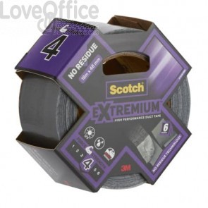 Nastro adesivo extra resistente senza residui Scotch® Extremium No Residue - 48 mm x 18 m - Grigio scuro